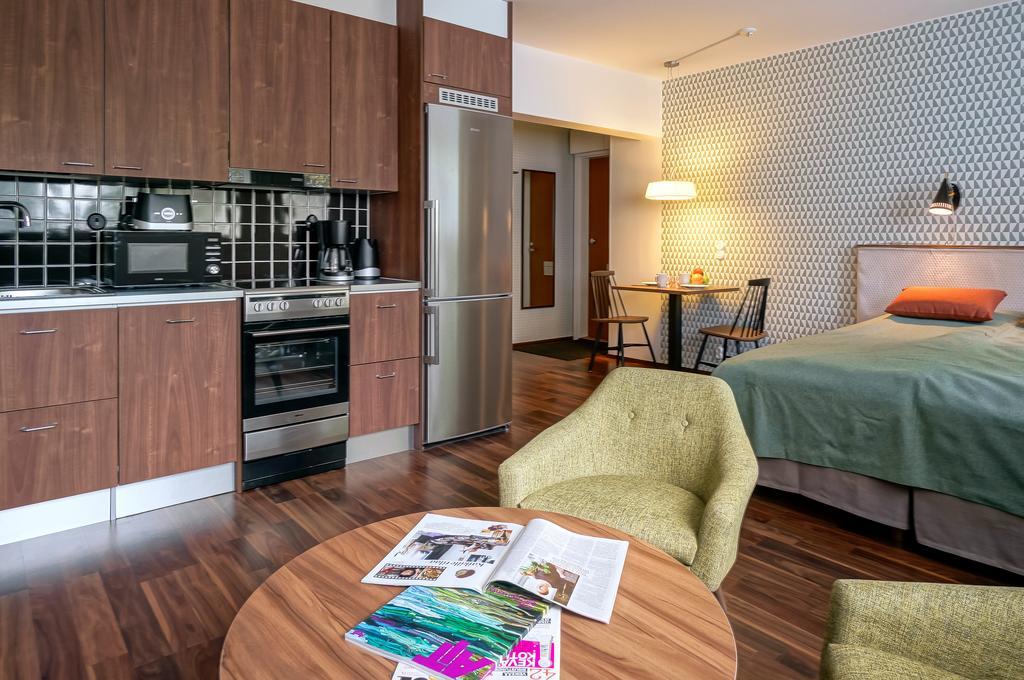 Forenom Serviced Apartments Espoo Tapiola Номер фото