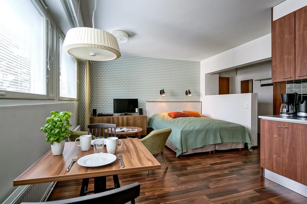 Forenom Serviced Apartments Espoo Tapiola Номер фото